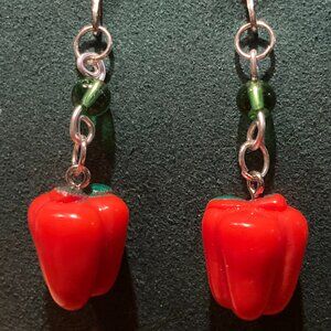 Red Pepper Earrings